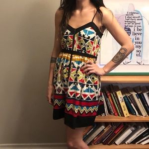 Forever 21 Aztec Print Dress - Size S - Pockets!!